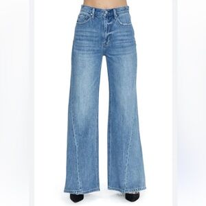 Pistola - Ruby High Rise Palazzo Wide Leg Jean